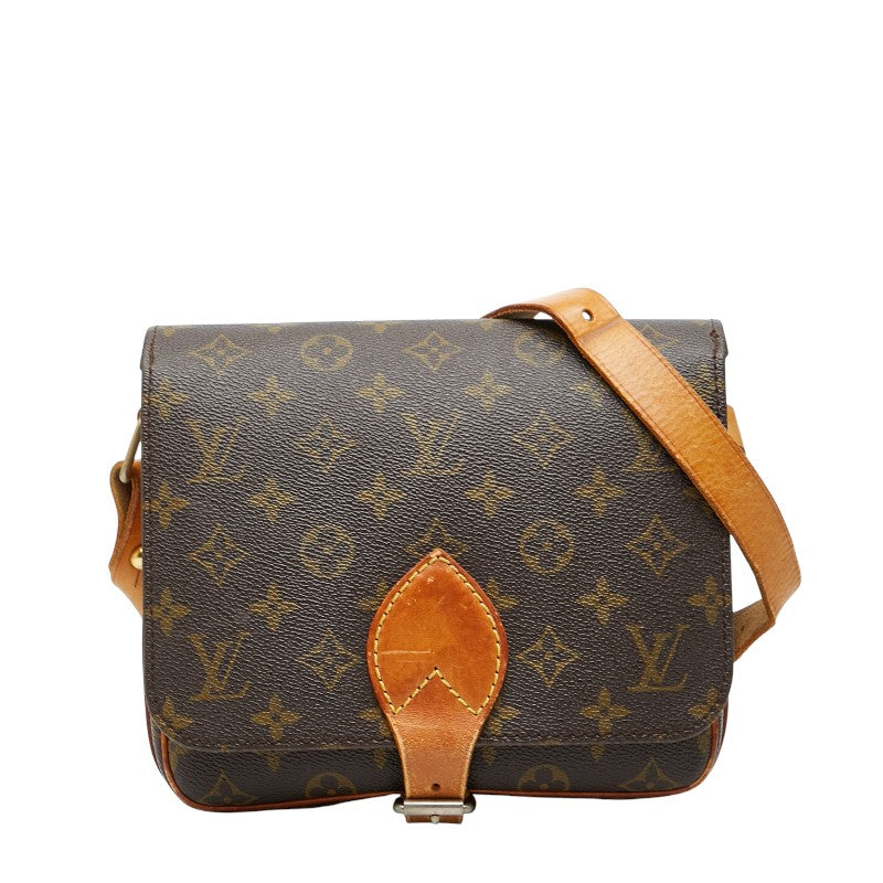 Louis Vuitton Cartouchiere MM Monogram Shoulder Bag