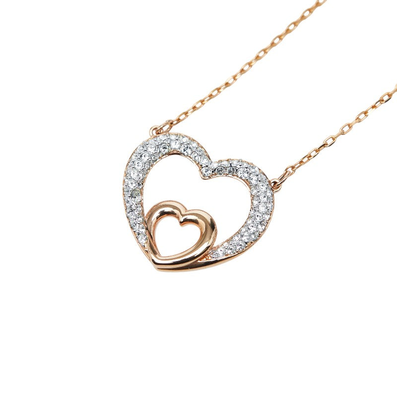 Swarovski Heart Necklace Earrings Set