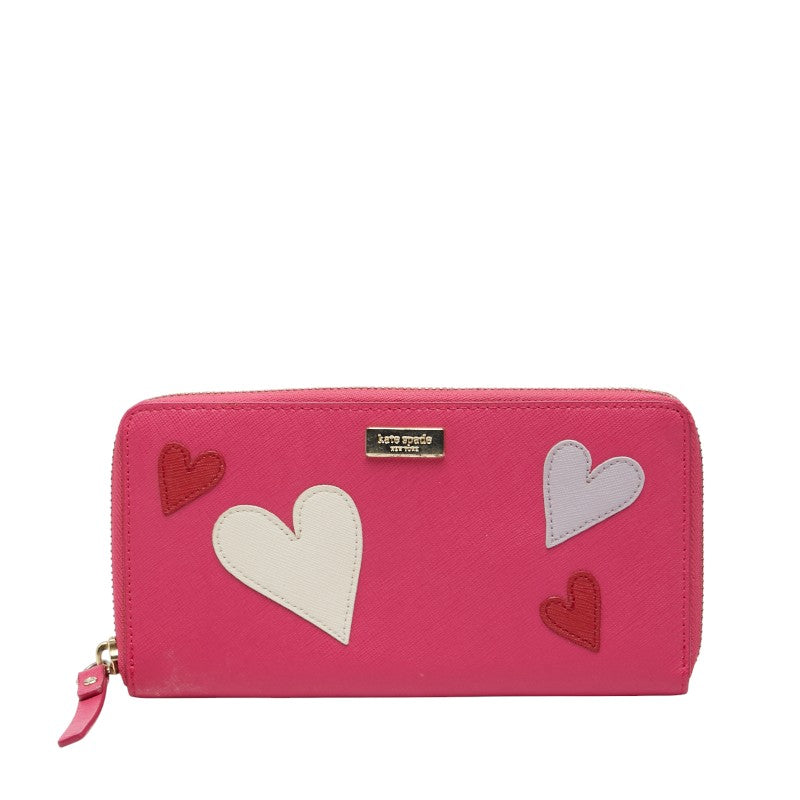 Kate Spade Heart Leather Long Wallet