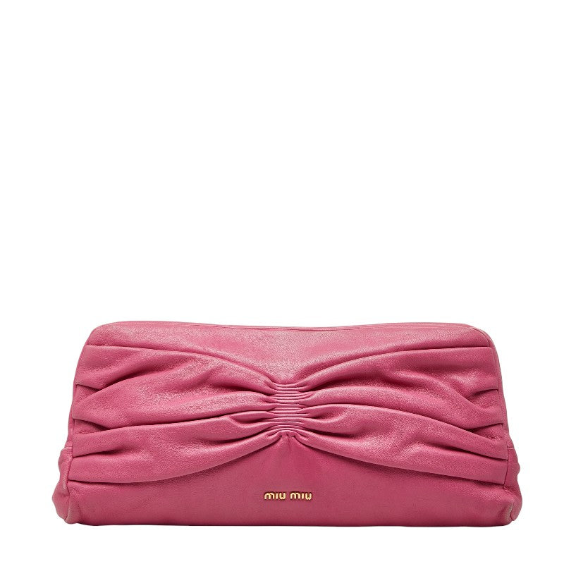 MIUMIU Leather Clutch Bag
