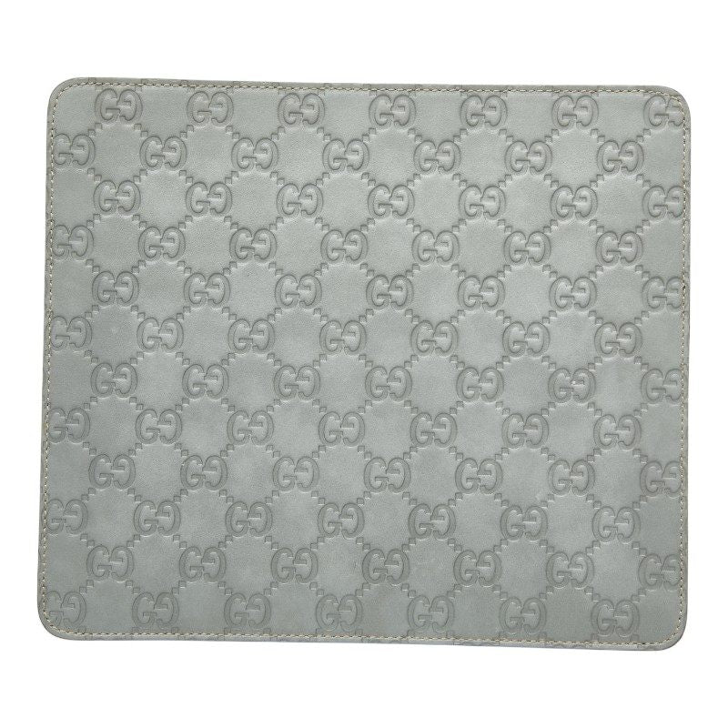Gucci GG Logo Guccissima Leather Mouse Pad