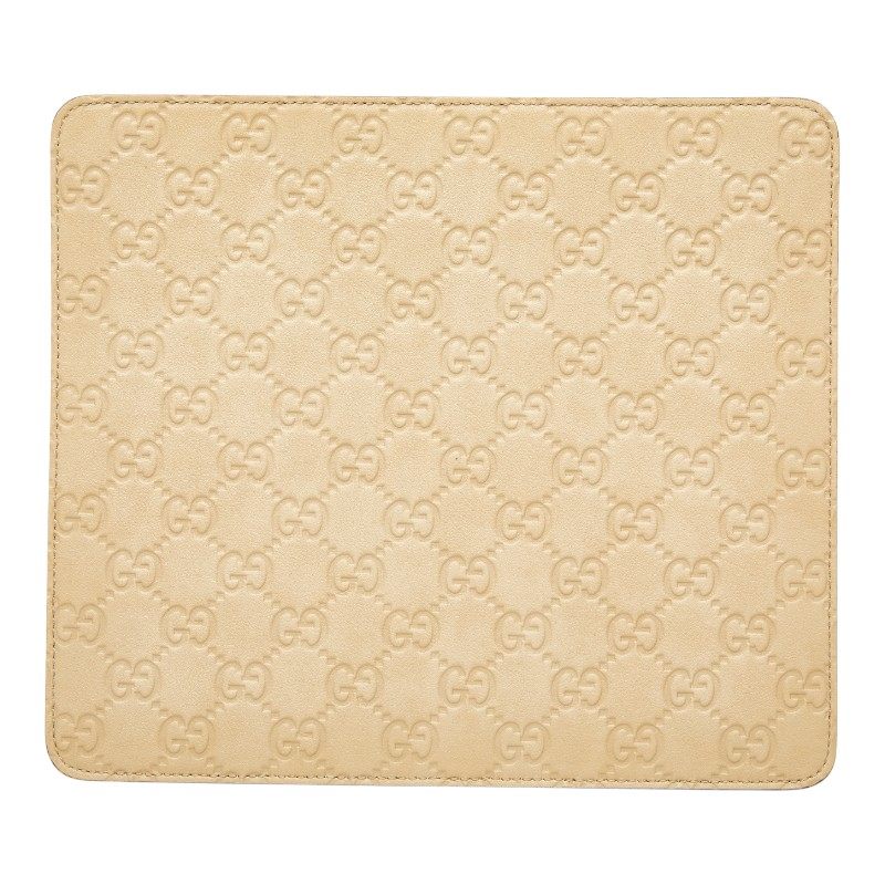 Gucci GG Logo Guccissima Leather Mouse Pad