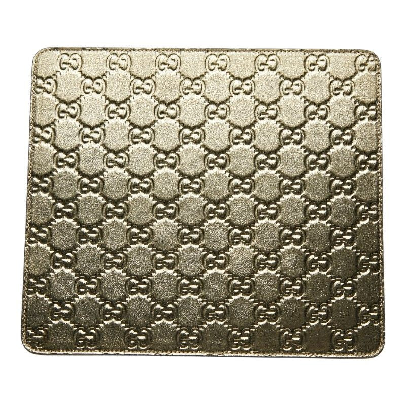 Gucci GG Logo Guccissima Leather Mouse Pad