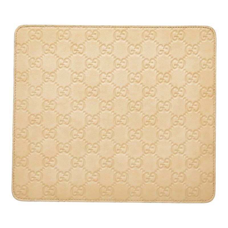 Gucci GG Logo Guccissima Leather Mouse Pad