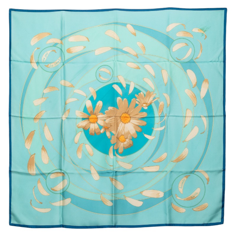 Hermès au gre du vent Carré90 Silk Scarf