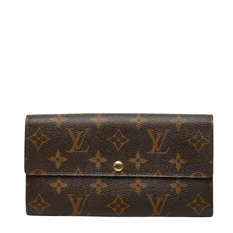 Louis Vuitton Portefeuille Sarah Monogram Long Wallet