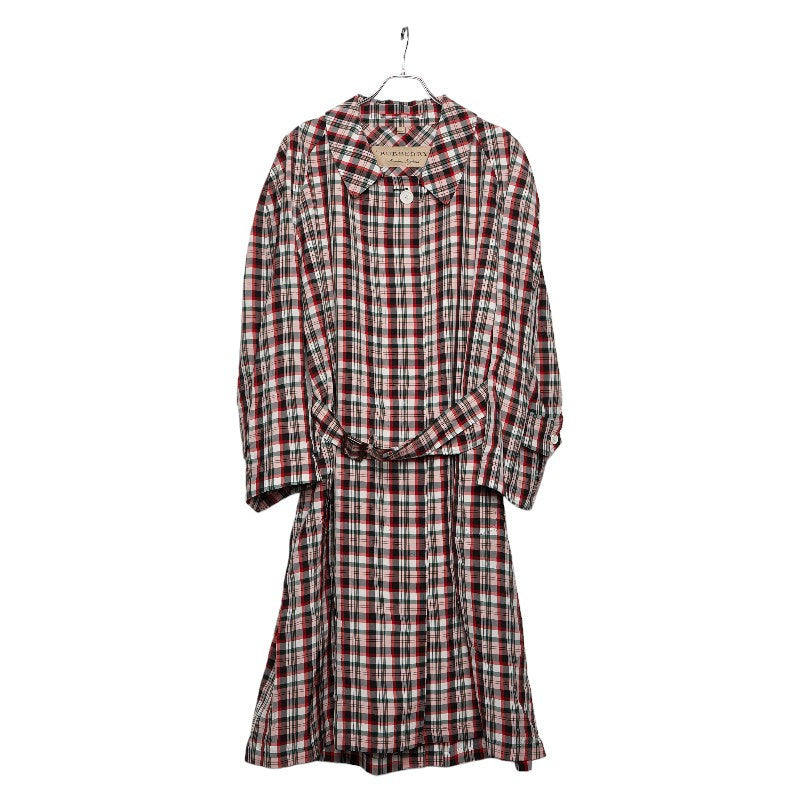 Burberry London Tartan Check Viscose Coat