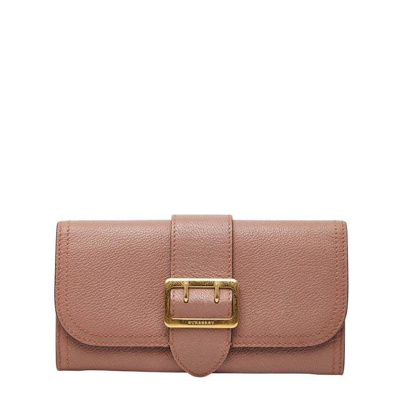Burberry Leather Long Wallet