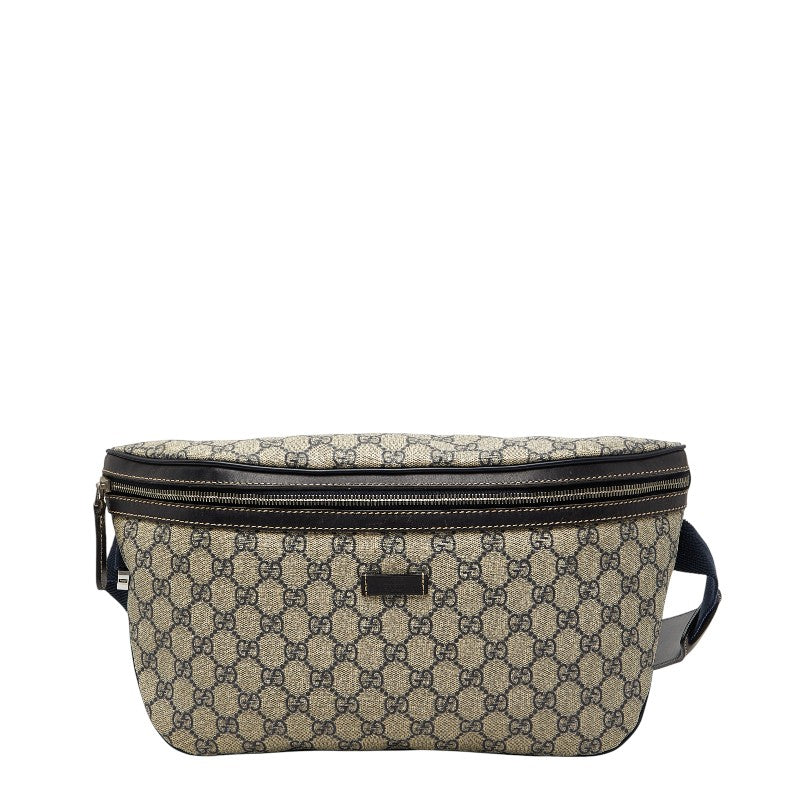 Gucci GG Supreme PVC Leather Waist Bag