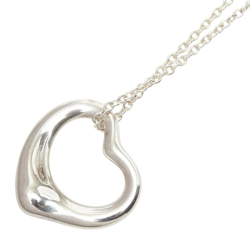 Tiffany&Co. Open Heart Silver Necklace