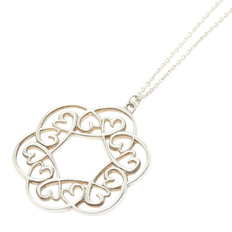 Tiffany & Co. Loving Heart Swirl Silver Necklace