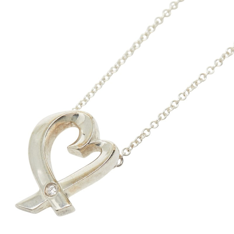 Tiffany & Co. Loving Heart SV925 Diamond Necklace