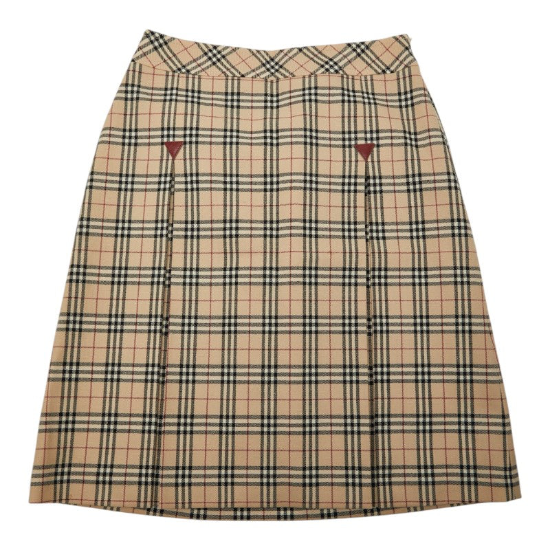 Burberry Wool Nylon Blend Skirt