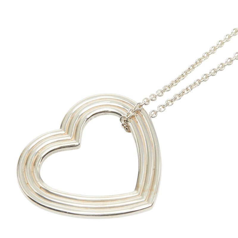 Tiffany & Co. Menard Open Heart SV925 Necklace