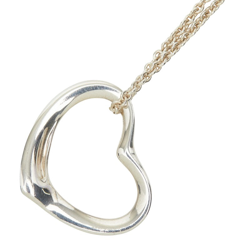 TIFFANY&Co. Open Heart Silver Necklace