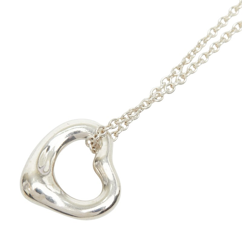 Tiffany & Co. Elsa Peretti Open Heart Silver Necklace