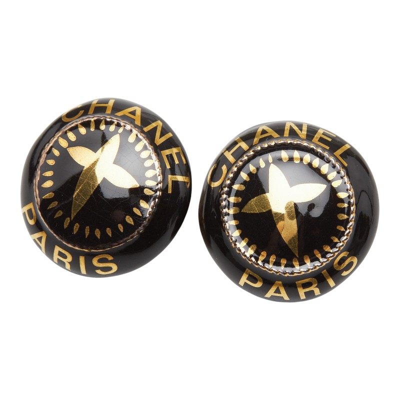 Chanel Round Earrings