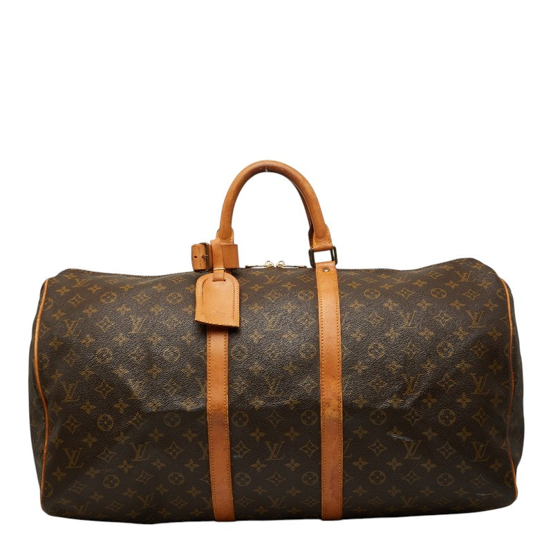 Louis Vuitton Keepall55 Monogram Boston Bag
