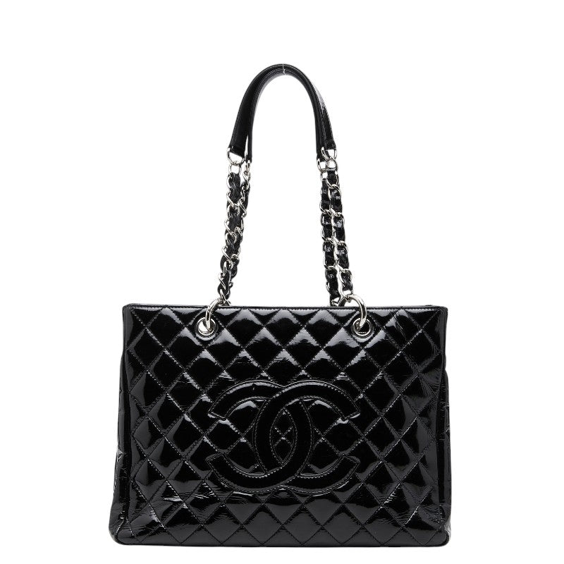 Chanel GST Patent Leather Tote Bag