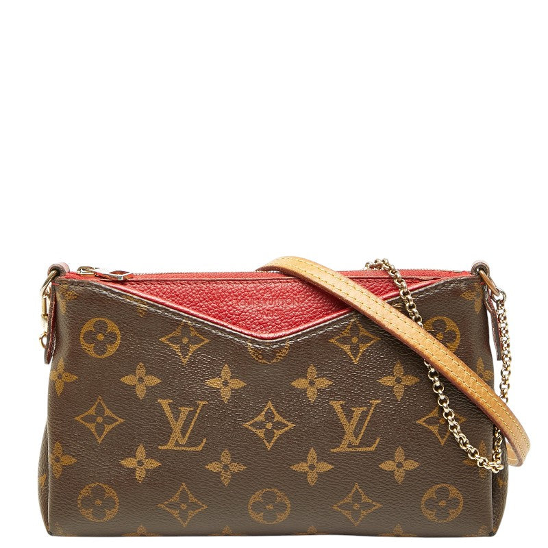 Louis Vuitton Pallas Monogram 2way clutch bag