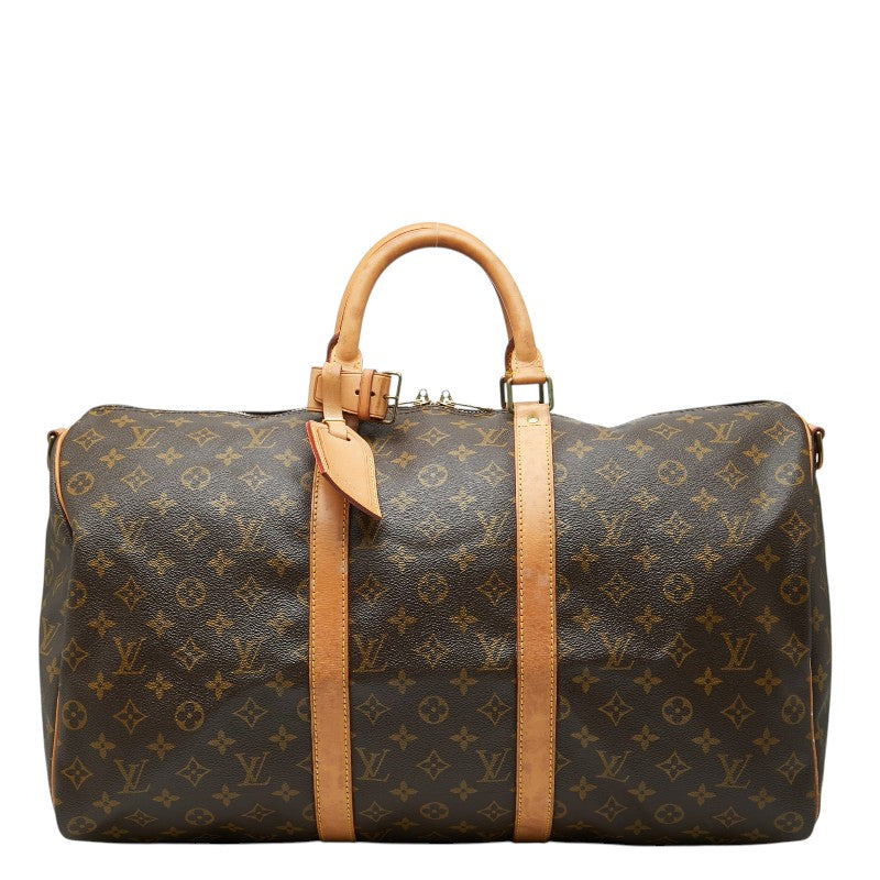 Louis Vuitton Keepall50 Monogram Boston Bag