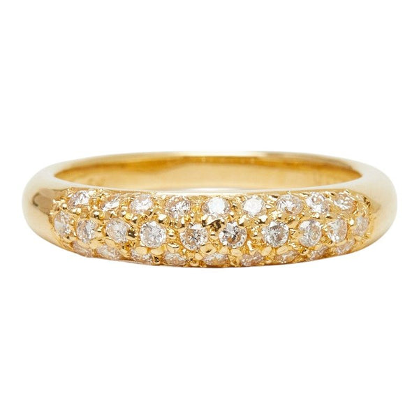 Au750 Diamond Pave Ring