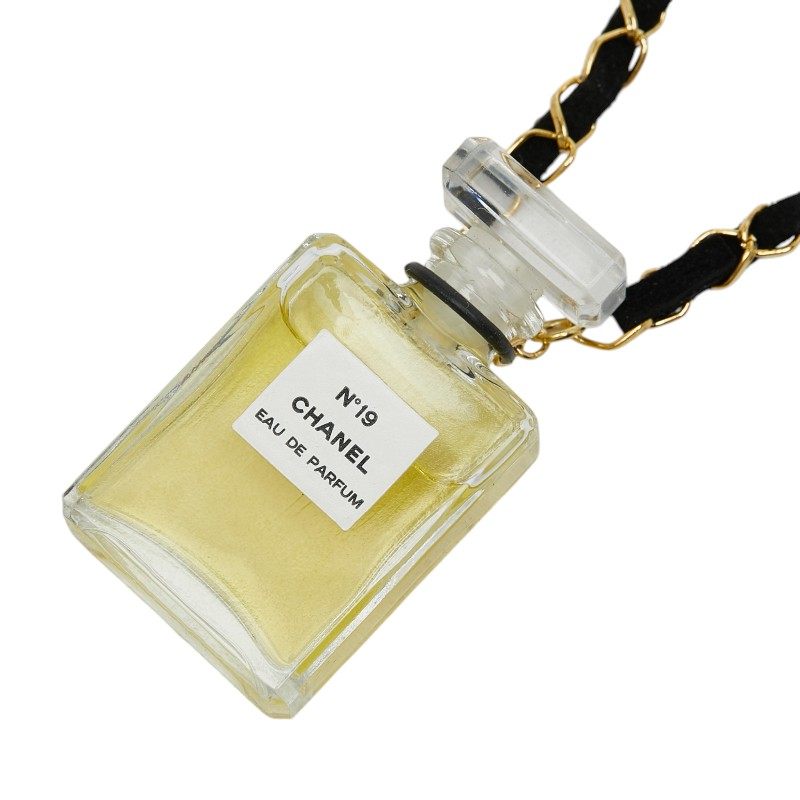 Chanel No.19 Perfume Bottle Necklace