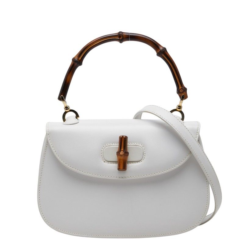 Gucci Bamboo 1947 Leather Handbag