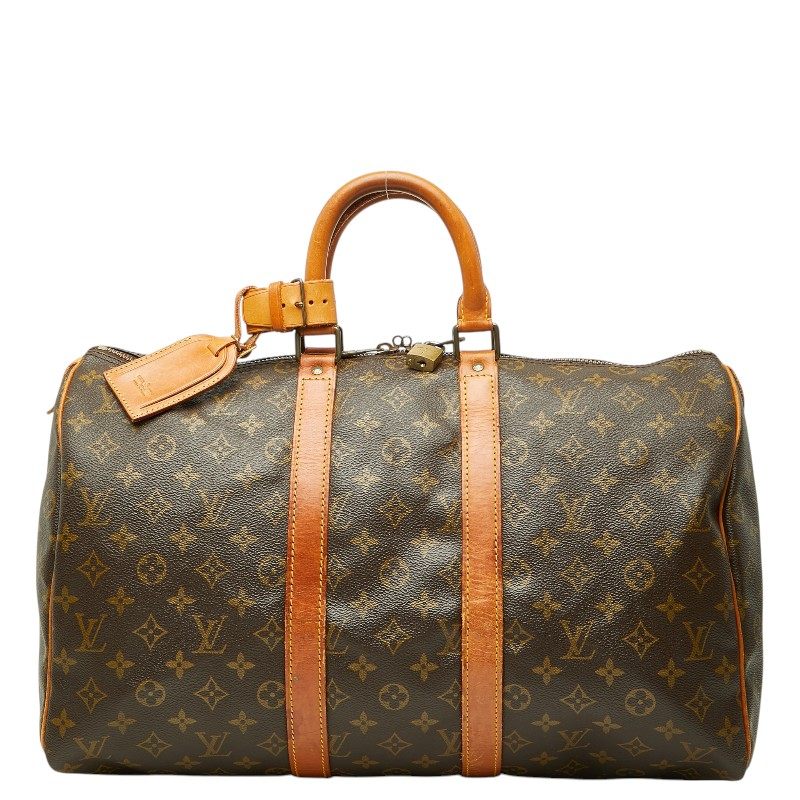 Louis Vuitton Keepall45 Monogram Boston Bag
