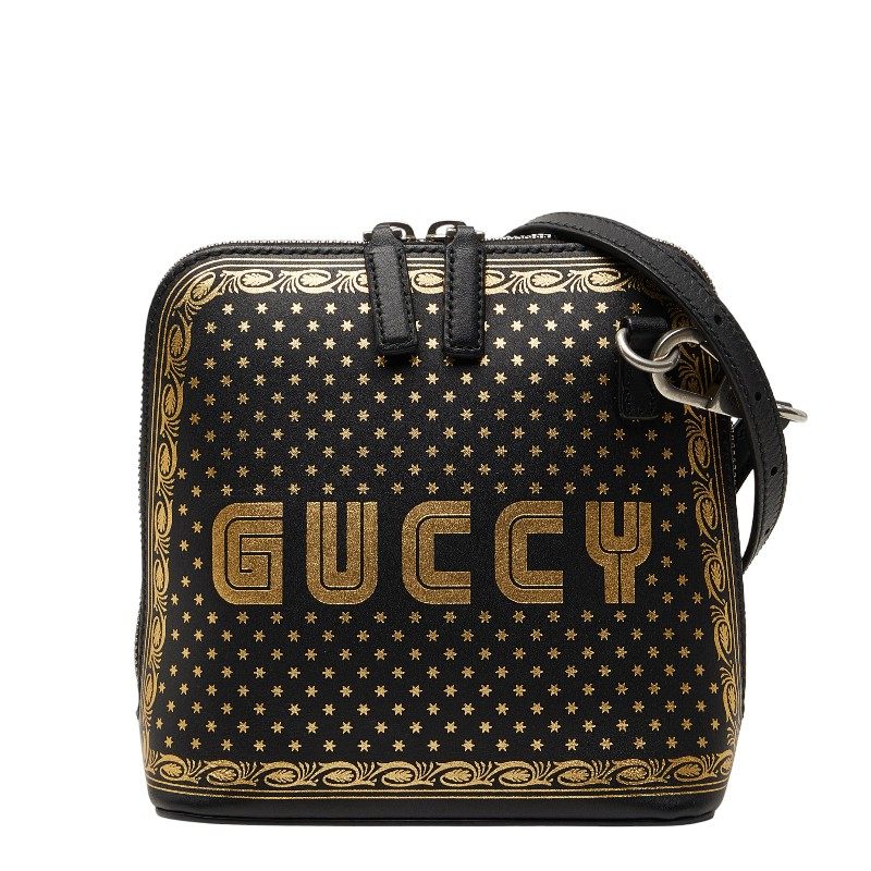 Gucci GUCCY Leather Shoulder Bag