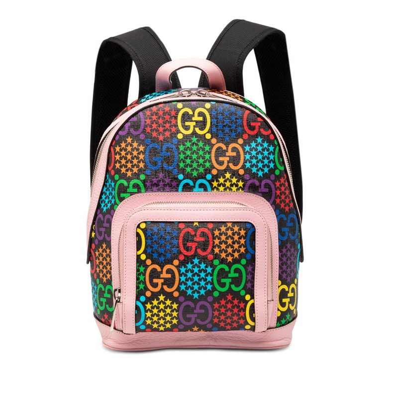 Gucci GG Psychedelic PVC Leather Backpack
