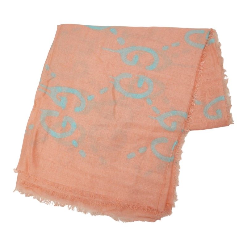 Gucci GG Ghost Silk Modal Scarf