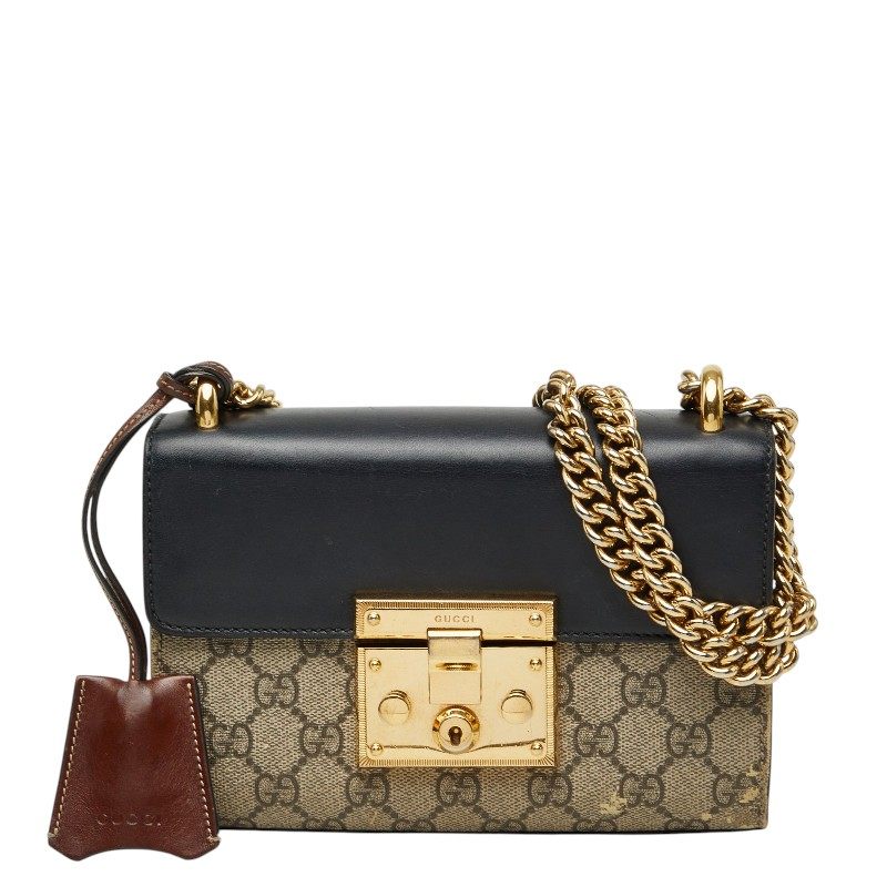 Gucci GG Supreme Leather 2way Bag