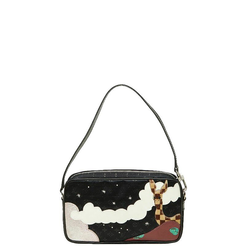 Louis Vuitton Monogram Satin Pochette Conte de Fee Clutch Bag
