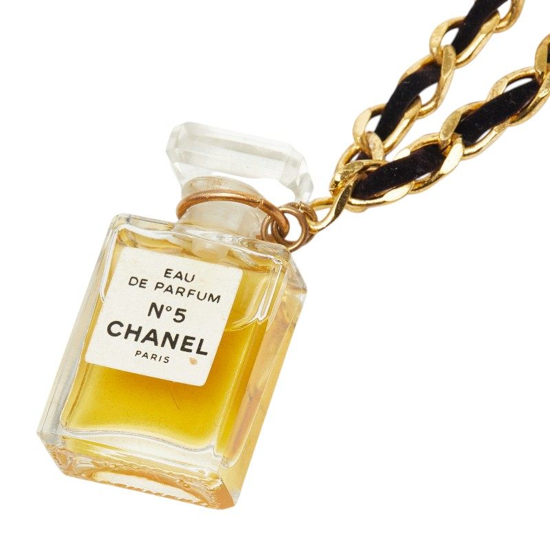 Chanel N5 Eau de Parfum Perfume Bottle Pendant Necklace