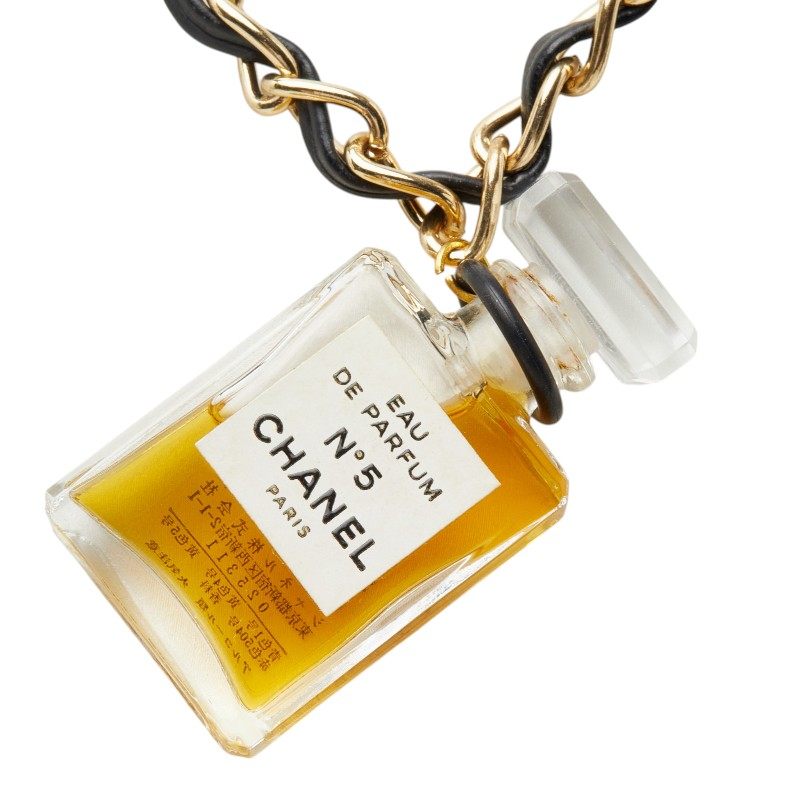 Chanel N5 Eau de Parfum Perfume Bottle Pendant Necklace