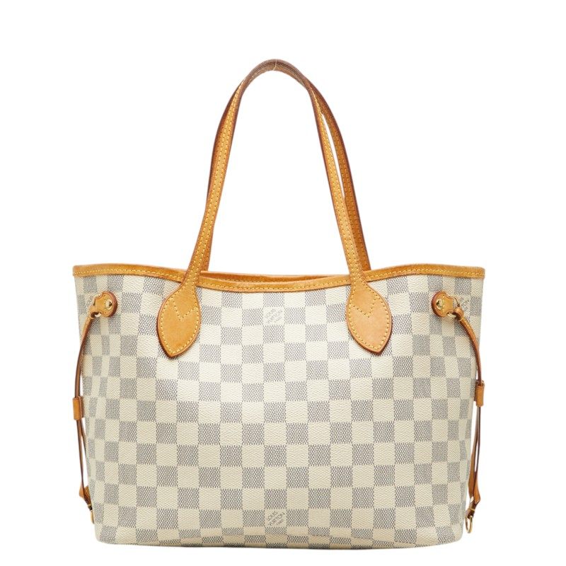 Louis Vuitton Neverfull PM Damier Azur Tote Bag