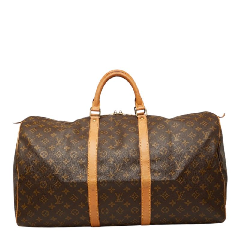 Louis Vuitton Keepall 55 Monogram Boston Bag