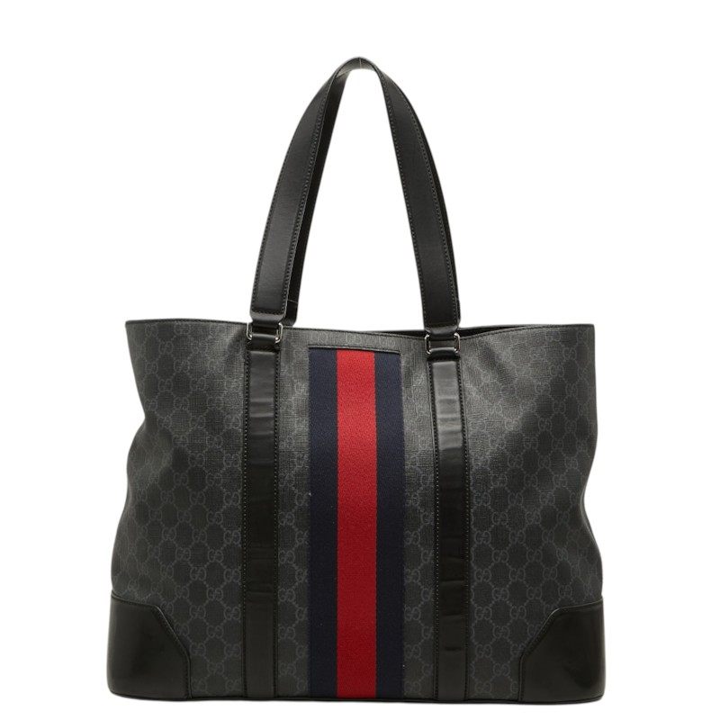 Gucci GG Supreme Sheary Line Tote Bag