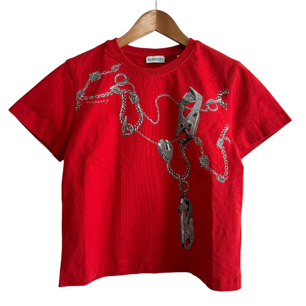 Burberry Knight Hardware Cotton T-shirt