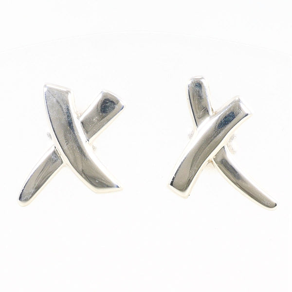 Tiffany&Co. Kiss Silver Earrings