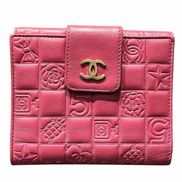 Chanel Icon Line Lambskin Wallet