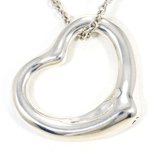 Tiffany&Co. Open Heart Silver Necklace