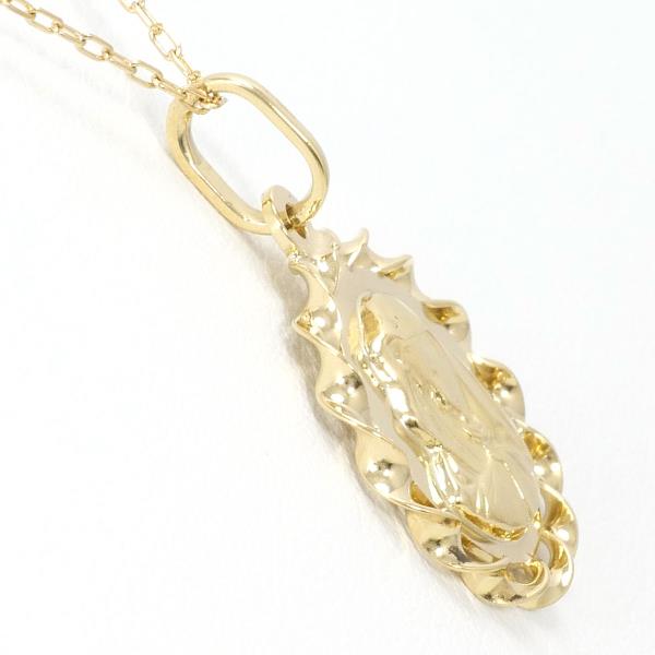 Stylish Necklace, K18 Yellow Gold, Women's
