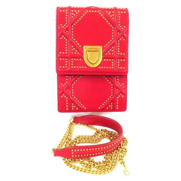 Dior Diorama Leather Shoulder Bag