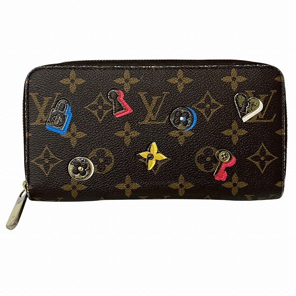 Louis Vuitton Monogram Love Lock Long Wallet