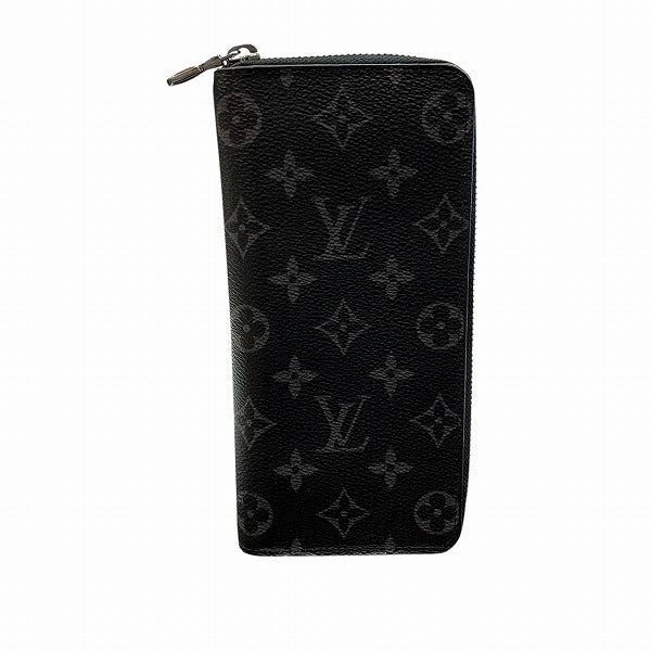 Louis Vuitton Zippy Wallet Vertical Monogram Eclipse Wallet