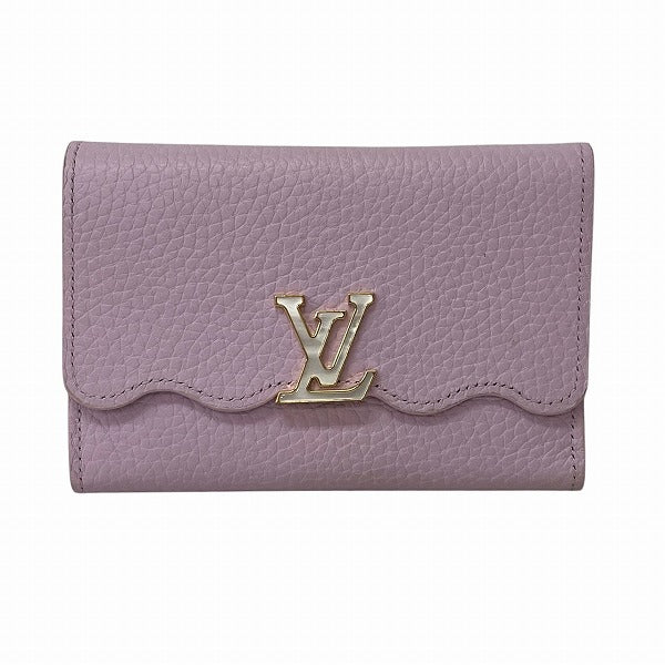 Louis Vuitton Portefeuille Capucines Compact Leather Wallet