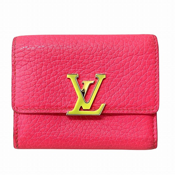 Louis Vuitton Portefeuille Capucines Leather Wallet