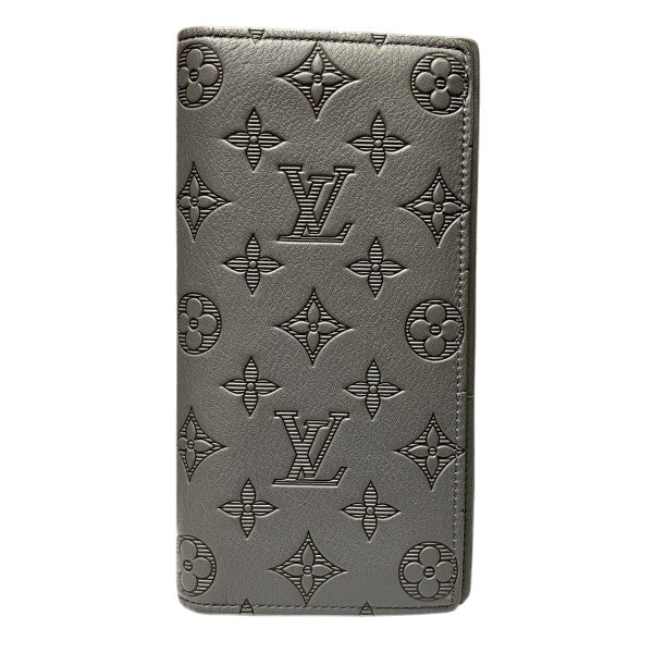 Louis Vuitton Portefeuille Brazza Monogram Shadow Long Wallet